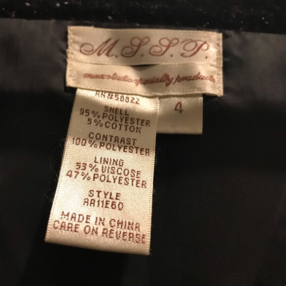 MSSP Women's Party Dress Black Red Size 4 - Picture 3 of 7